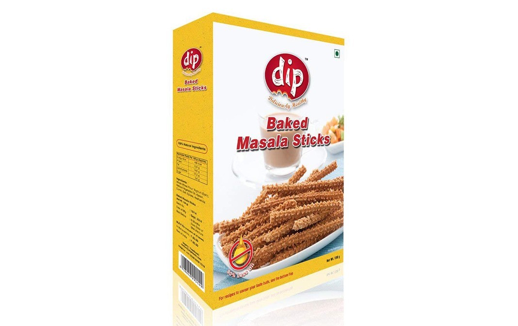 Dip Baked Masala Sticks    Box  150 grams